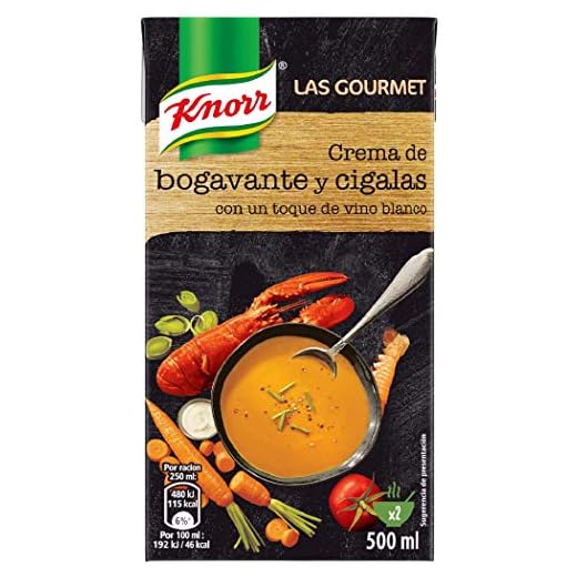 Knorr - Crema Bogavante Y Cigalas 500 ml - [pack de 2]