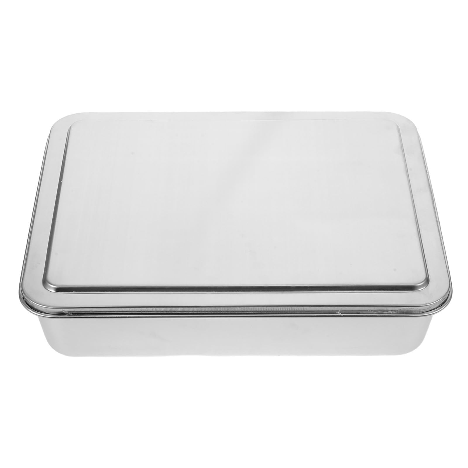 OUNONA Especiero de Acero Inoxidable con Tapa, 4 Compartimentos para Cocina