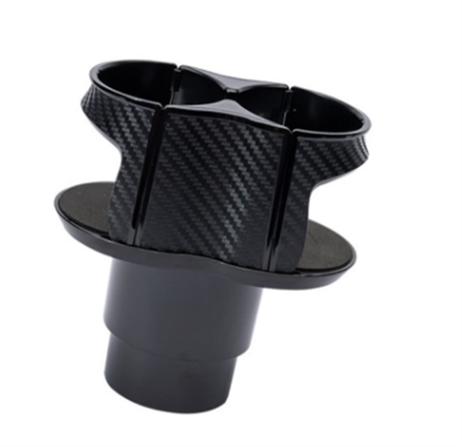 CAREG Porte-gobelet en Fibre de Carbone Titulaire de la gobelet en Fibre de Carbone Porte-gobelet de Boissons Support avec Support de Voiture Carrise de Voiture