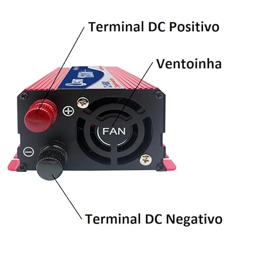 Inversor de 1500W 3000W 12V para 220V Onda Senoidal Pura