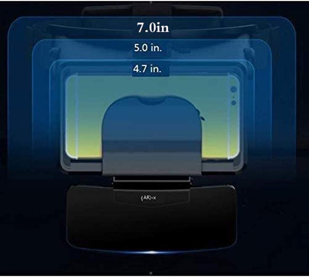 VR Glasses HD 3D VR Glasses Virtual Reality Headset for VR Games 3D Movies VR Headset forPhone Compatible 4.7-7.0 Inch