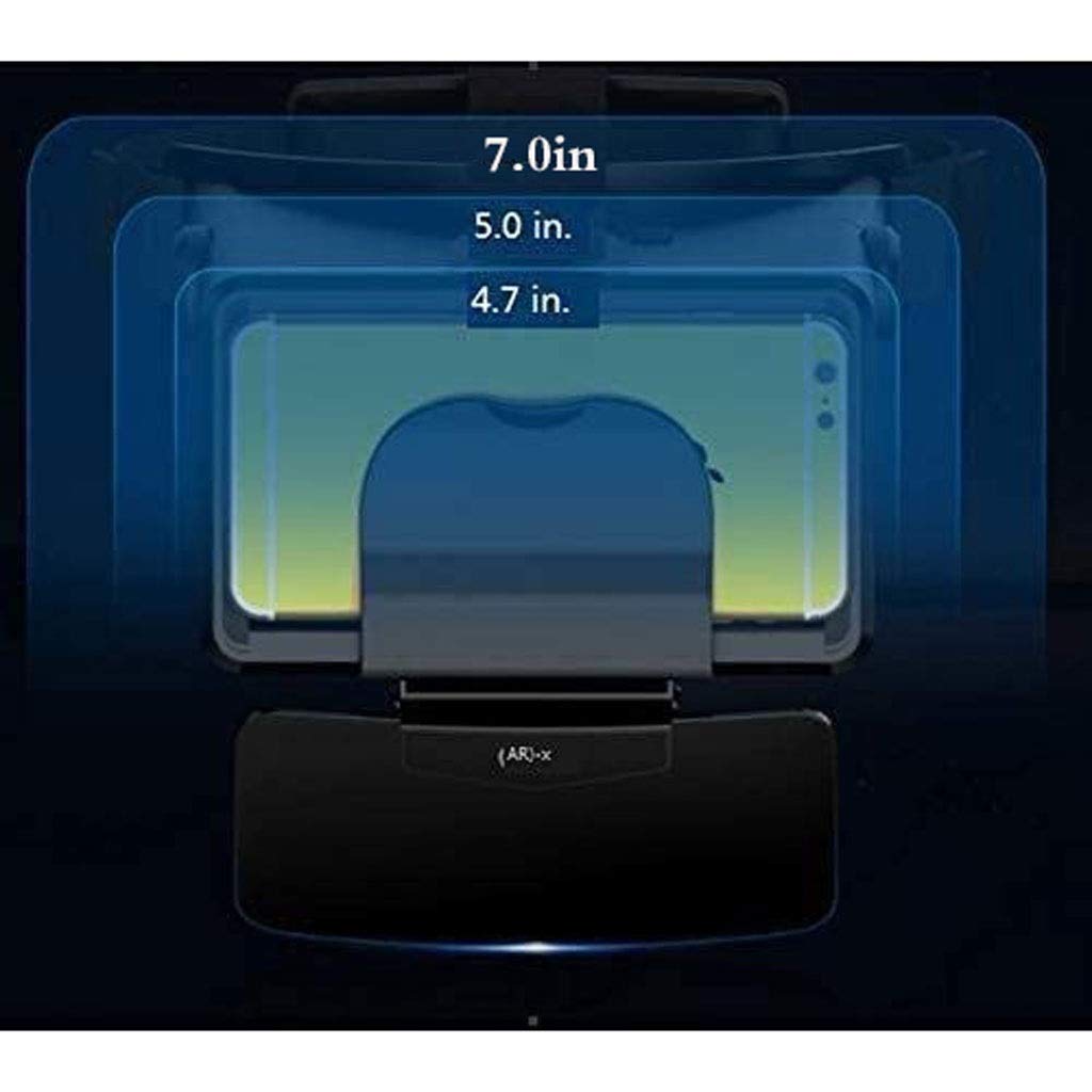 VR Brille HD 3D VR Brille Virtual Reality Headset für VR-Spiele 3D-Filme VR-Headset für Phone kompatibel 11,9-17,8 cm