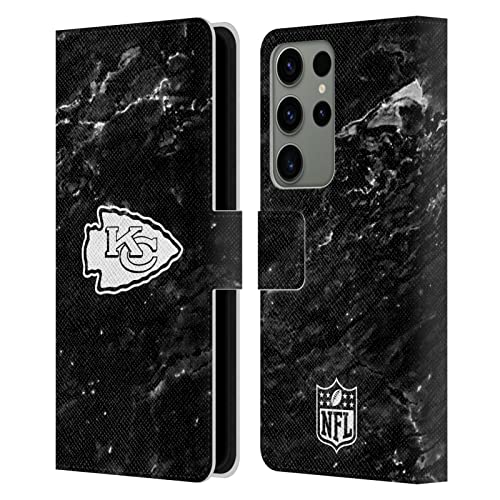Evita arañazos en Galaxy S23 Ultra con la funda libro de cuero Kansas City Chiefs