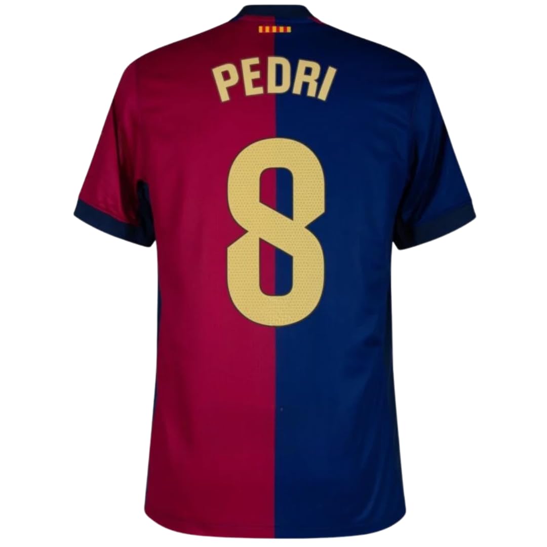 Pedri #8 Home Soccer Jersey for Men Fan Version