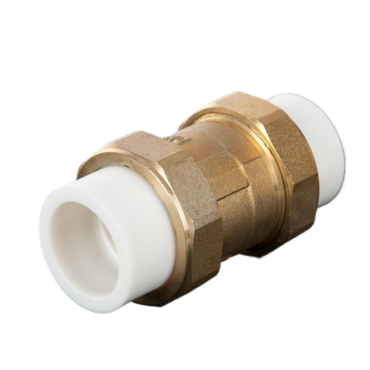 Clapet anti-retour à levage vertical en laiton, 1 pièce, clapet anti-retour unidirectionnel avec Joint Union(0.5In)
