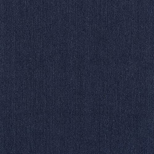 Hans-Textil-Shop Stoff Meterware Jeans Stretch Baumwolle - 1 Meter, recycelt, Kleidung, Kinderobjekte, Taschen, Deko (Indigoblau)