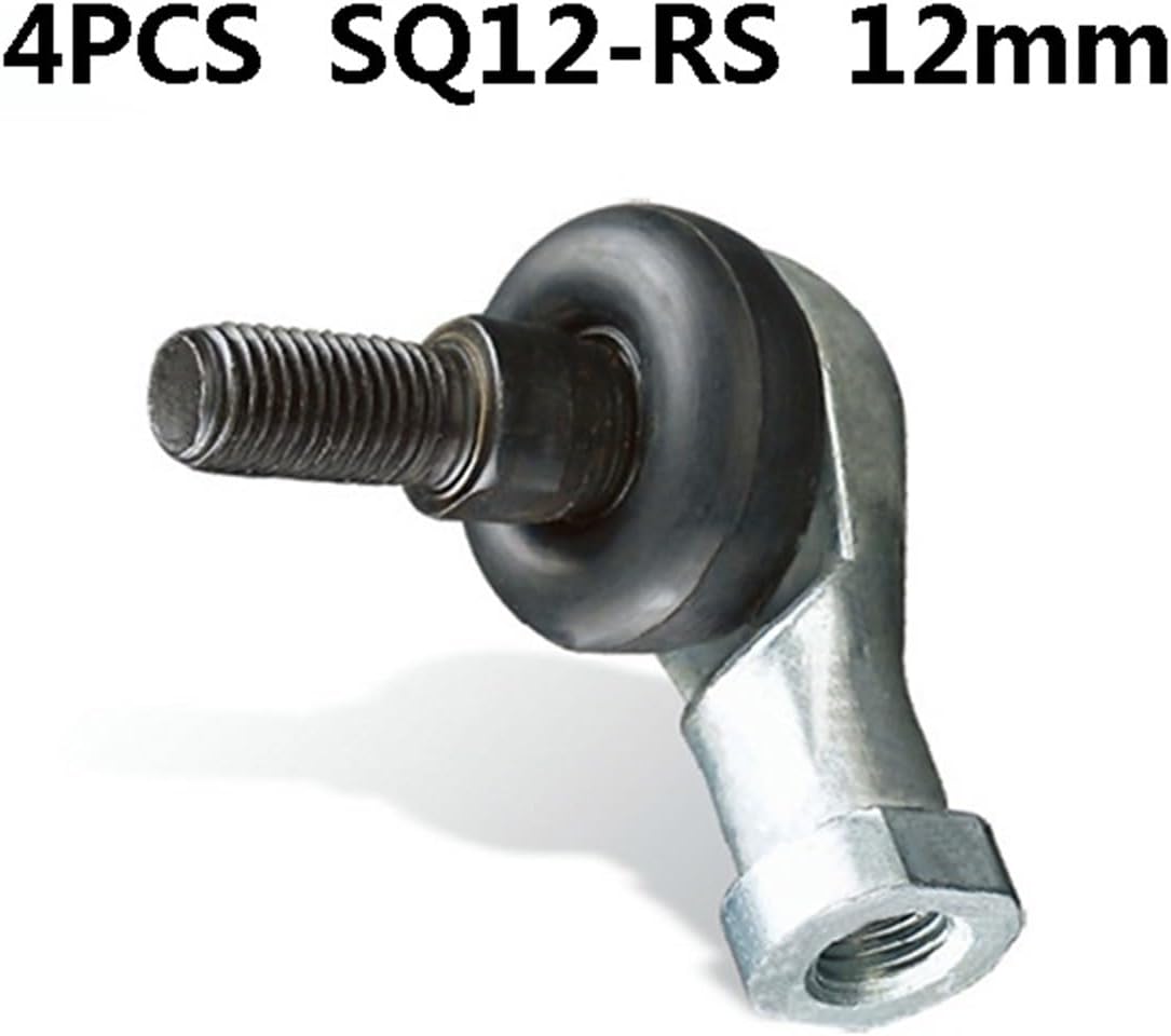 4 Pcs Steel Nickel Thrust Bearing Rolamentos Sq12 Sq12rs 12mm Handlebar Rod Right Handed