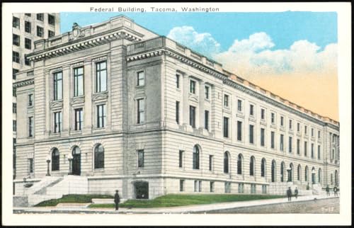 Federal Building, Tacoma, Washington Original Postcard