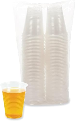 Miniatura 3 de Boardwalk BWKTRANSCUP10PK - Vasos fríos de plástico de polipropileno de 10 onzas - translúcidos (100 Pack)