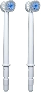 TB100E Replacement Toothbrush Tips Compatible with Waterpik Dental Water Jet WP100 WP300 WP450 WP672 WP660 WP260 Generic Toothbrush Heads for Waterpik Flossers fit Waterpik Brush Flosser Head