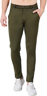 VEGO Mens 4 Way Lycra Strechable Formal Trousers & Pant