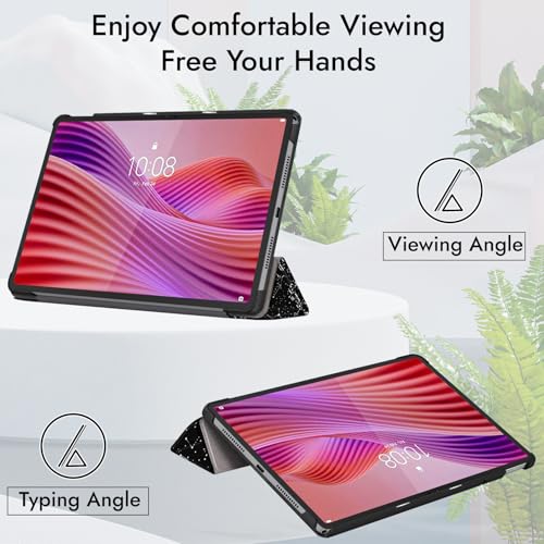 Image of Robustrion Cover for Lenovo Tab 10.1 inch 2025 Cover Case, Trifold Flip Cover Case for Lenovo Tab 10.1 inch Tablet Cover TB-311FU /311XU - Constellation