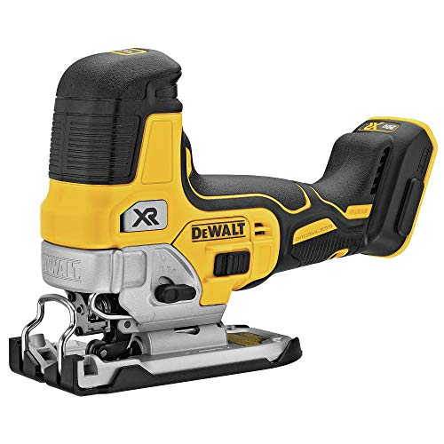 Image of DEWALT 20V MAX Jig Saw, Cordless, Barrel Grip, 3,200 Blade Speed, Bare Tool Only (DCS335B)