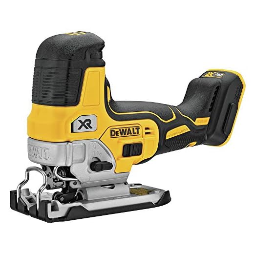 DEWALT 20V MAX Jig Saw, Cordless, Barrel Grip, 3,200 Blade Speed, Bare Tool Only (DCS335B)