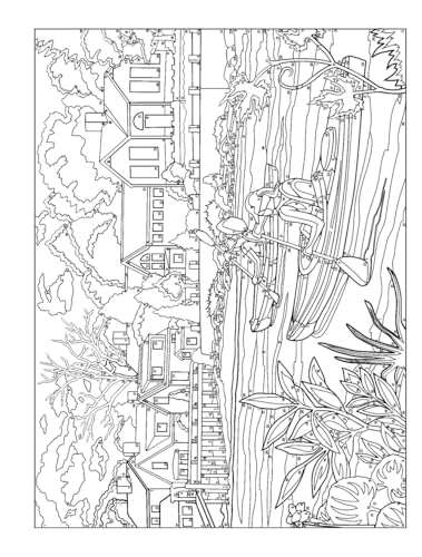 Dover Creative Haven Autumn Inspirations Color by Number