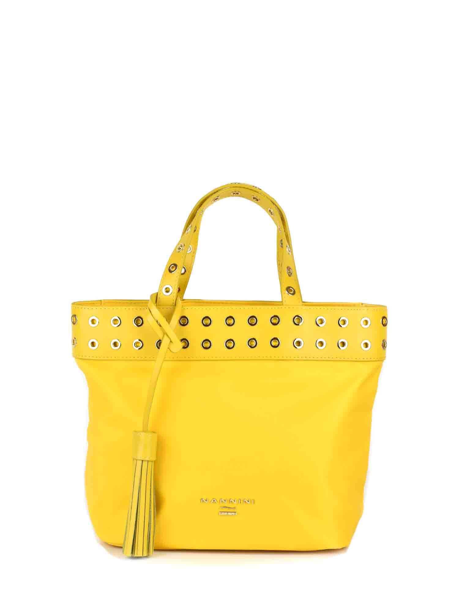 Sac bandoulière jaune Nannini 17025 pour libérer vos mouvements