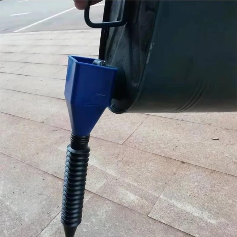 Imbuto for Il trasferimento di Carburante, Benzina e Olio for Auto, Strumento Essenziale for Il versamento in plastica for autoveicoli(Blue 20pcs)