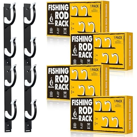 QudraKast Fishing Rod Holder 4-Pack Cover