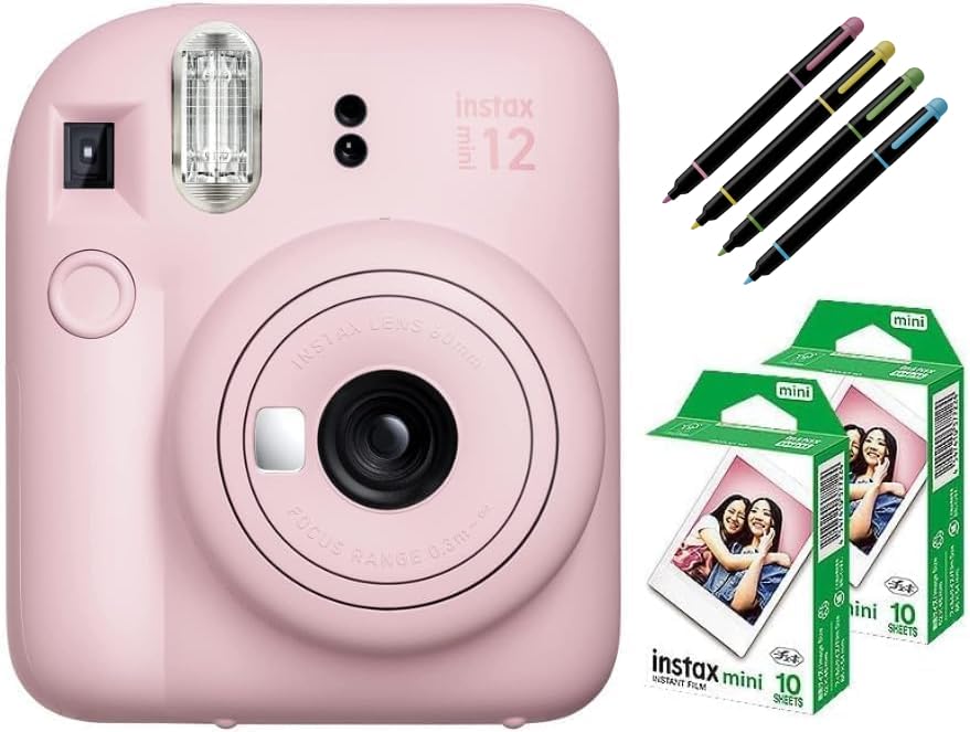 チェキ最新モデル instax mini 12 ブロッサムピンク フィルム付き！ チェキ” INSTAX mini 12 ブロッサムピンク | フジフイルムモール