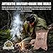 BetterBundle MRE, U.S. MRE Meals, Emergency Food Supply, Freeze Dried Survival Food Supplies w/ Flameless Heater, Ready Meals, Variety Pack of 12, A or B Case Selected at Random Inspection 2025, 2026