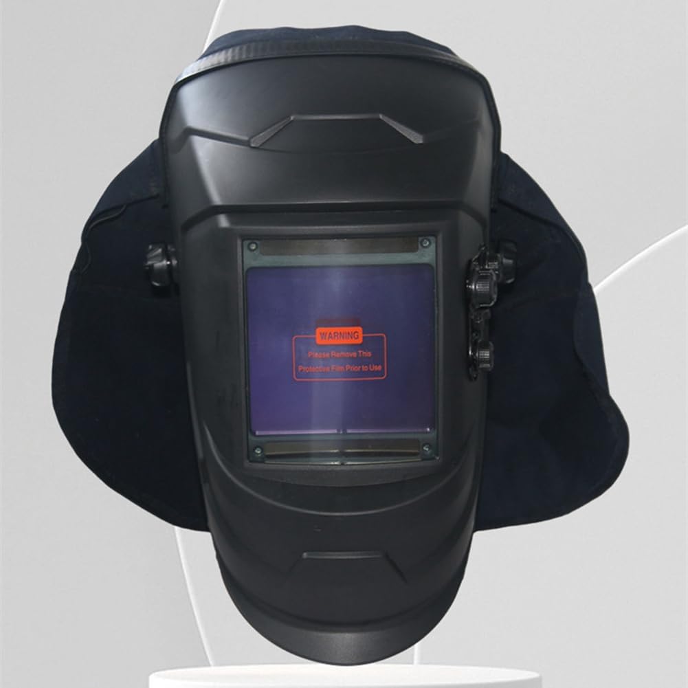 Babero para Gorro de Soldar FáCil de Instalar Interferencia Anti-RetroiluminacióN Gorro de Soldador Duradero Gorros Protectores para Mujeres y Hombres