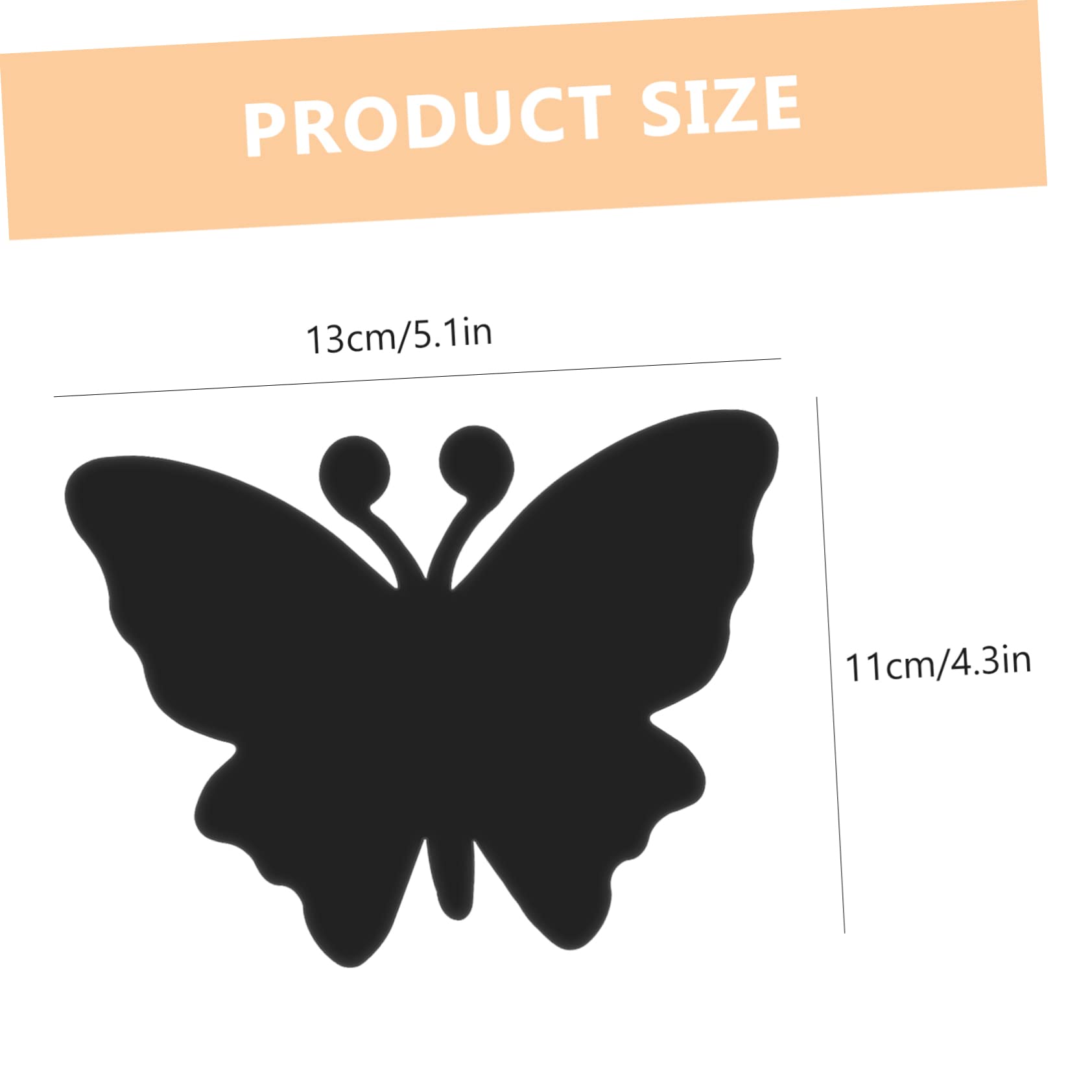 Homoyoyo Butterfly Scratch Cards Bookmarks Portable DIY Crafts Boys and Girls Scratch Paper Festival Decorative