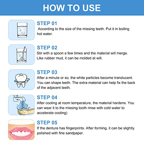 Tooth Repair Kit, Fake Teeth For Temporary Fixing The Missing And Broken Tooth Replacements #TOP7