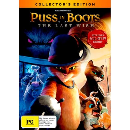 Puss in Boots: The Last Wish | Antonio Banderas | Region 2 & 4
