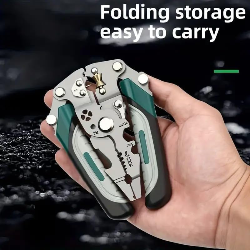 Image of UMI 20-in-1 Multifunctional Heavy Duty Wire Stripper Tool with 24-in-1 Precision Screwdriver Set Stainless Steel Multifunction Pliers for Cutting,Crimping & Electrical Repair Professional DIY Tool Kit