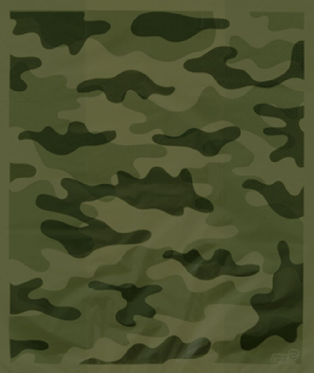 ホワイト/グリーン迷彩 専用の出品購入者決まっています Amazon.co.jp: ヘッズ(Heads) 手提げ袋 レジ袋 迷彩 W180×D100×H350mm