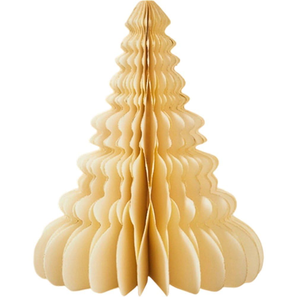 Vbsqic Honeycomb Paper Christmas Tree, Reusable Christmas Decorations Table Home Decor Tree Christmas Tree Ornaments Folding DIY Christmas Tree Pendant