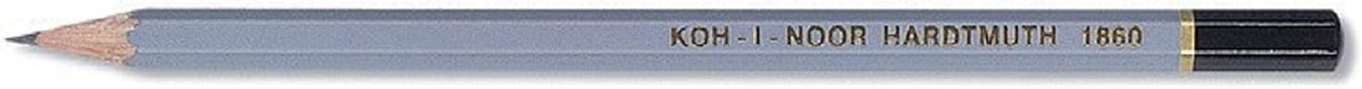 Koh-I-Noor 1860 3H Graphite Pencil (Pack of 12)