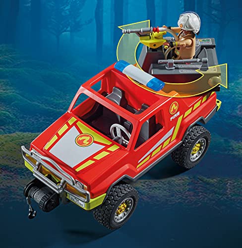 PLAYMOBIL City Action 71194 Feuerwehr-Löschtruck, Feuerwehr-Auto mit Spritzfunktion, Spielzeug für Kinder ab 4 Jahren – Bild 8