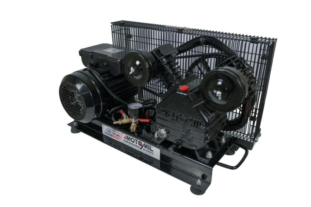 Compressor de Ar Direto 10 Pés 283 Litros Monofásico 2 Polos Bivolt-MOTOMIL-30218.9