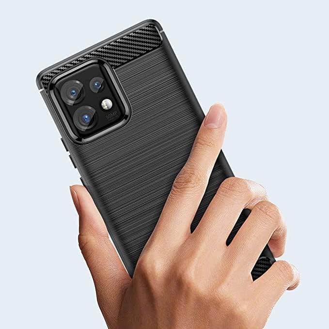 Miniatura 7 de Aikcks Funda para Motorola Edge Plus 5G 2023, goma ultrafina, a prueba de golpes y caídas, para Motorola Edge 40 ProMoto X40Moto X40 Pro, funda negra