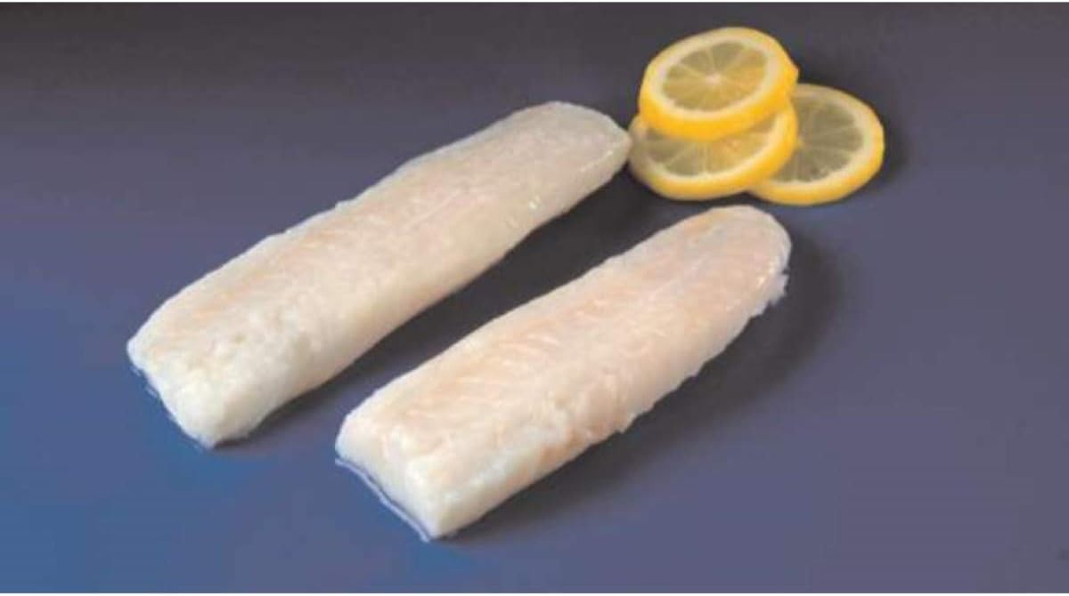 Skinless and Boneless Unbreaded Natural Loin Cod, 6 Ounce of 25-29 Pieces, 10 Pound -- 1 each.
