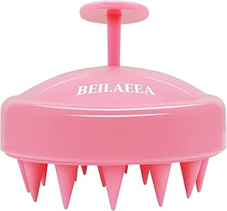 Shampoo Brush Scalp Care Hair Brush & Body Brush,Scalp Massager,Scalp Scrubber，Hair Scrubber Scalp Brush，Scalp Massager Shampoo Brush(Pink)