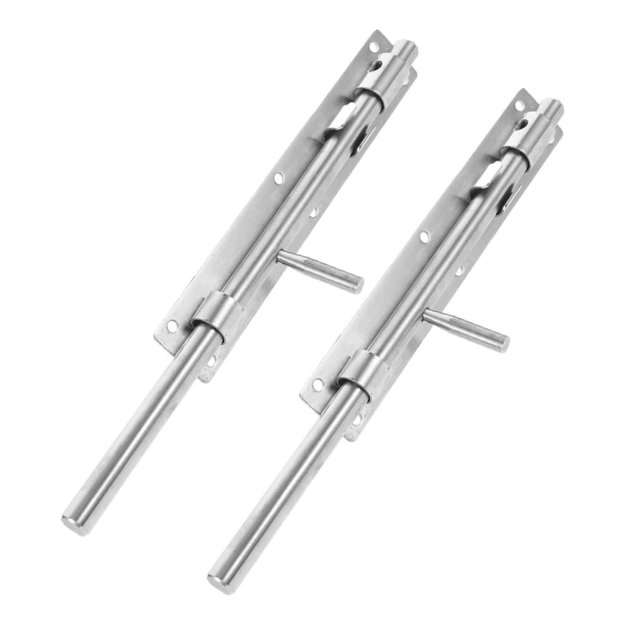 2pièces Loquet De Porte Coulissant Lot Pour Portail Bois Fenêtre Clôture Serrure De Sécurité Sans Marque