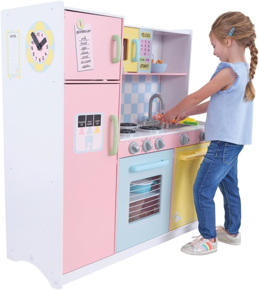 KidKraft 53181 Large Pastel Play Kitchen