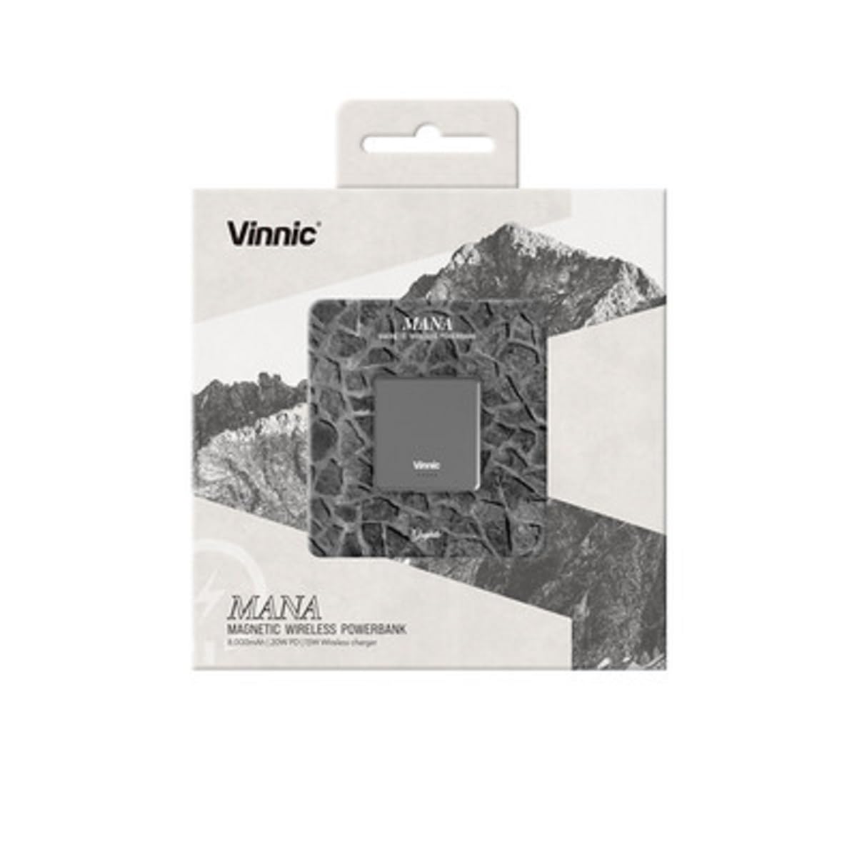 Vinnic Batería externa magnética inalámbrica de 5000/10000 mAh 15W para iPhone 12/12pro/12proMax/12mini/13/13pro/13proMax (grafito, 10000mAh)