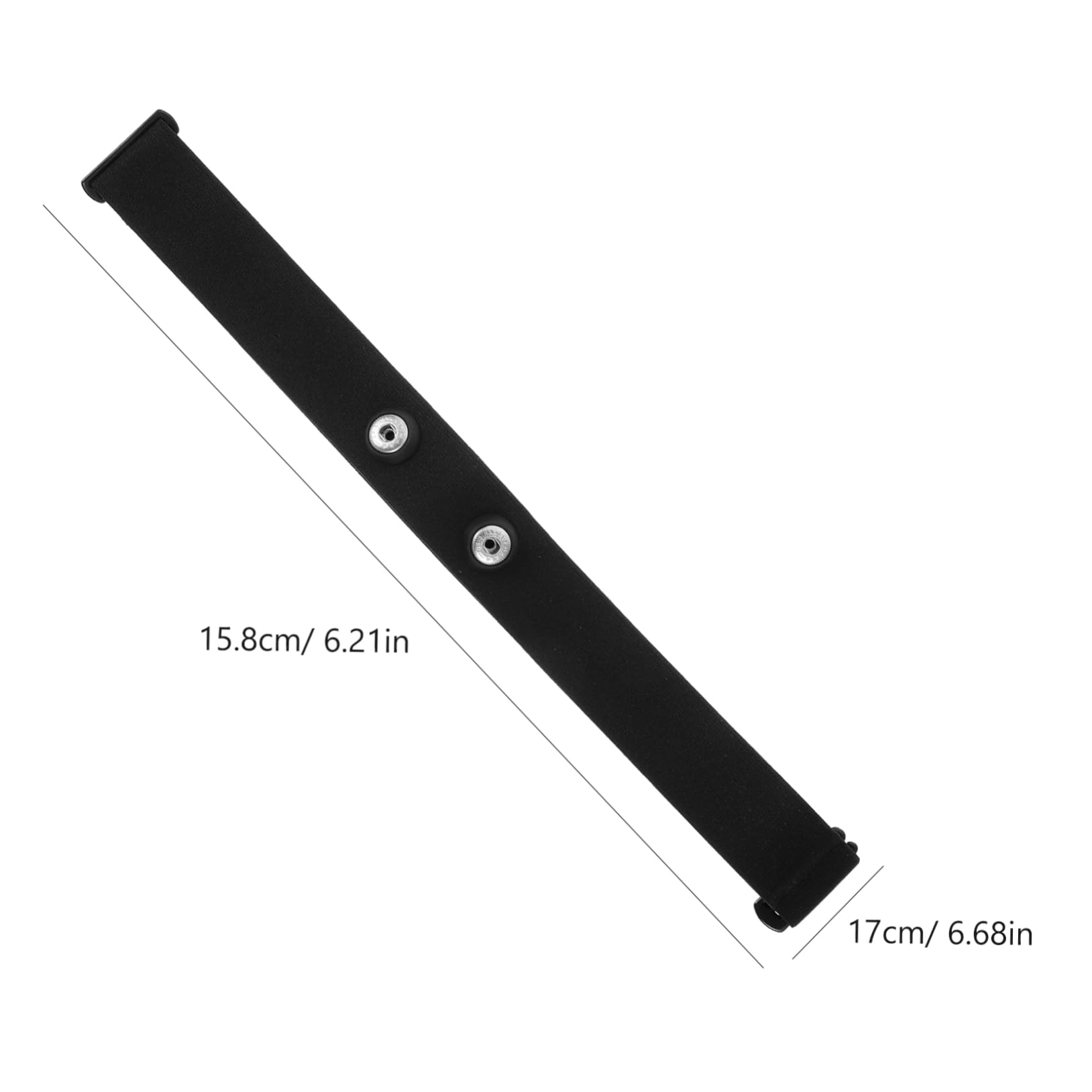 SOESFOUFU Chest Strap Monitor Accessory Waterproof Comfortable Elastic for Fitness Enthusiasts