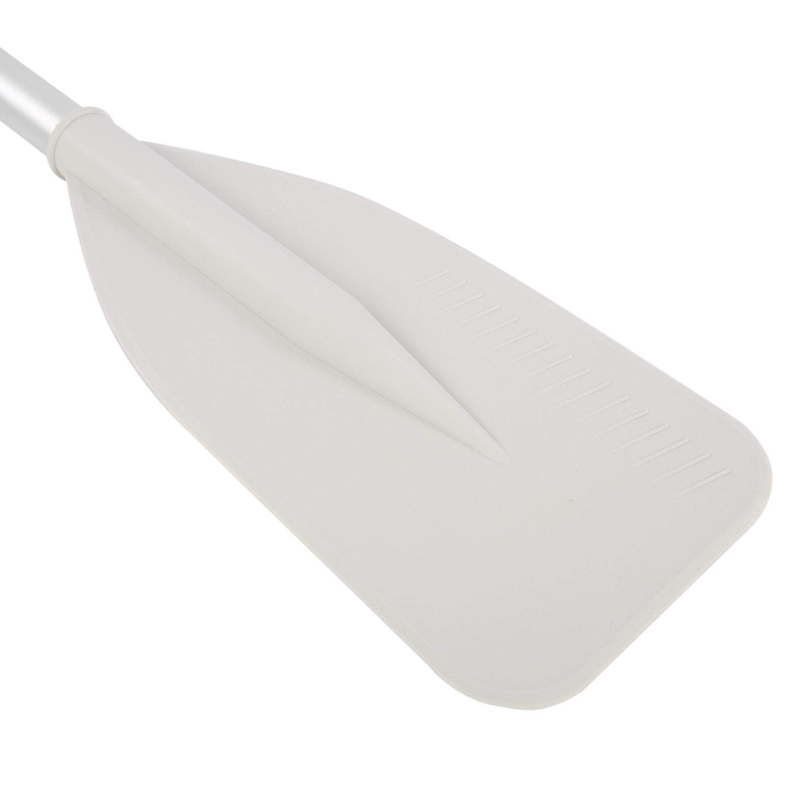 Alomejor 2 Unids Kayak Paddle Remo Desmontable Canoa Canoa Herramienta de Paleta Paletas de Aluminio Bote Inflable Canoa Dinghy