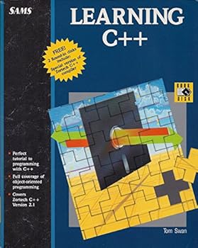Paperback Learning C++/Book and Disk Book