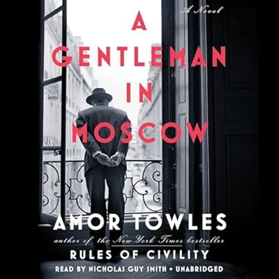 A Gentleman in Moscow audiobook cover