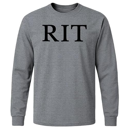 Barnesmith Mens Classic - Cotton Long Sleeve T-Shirt with Classic Logo
