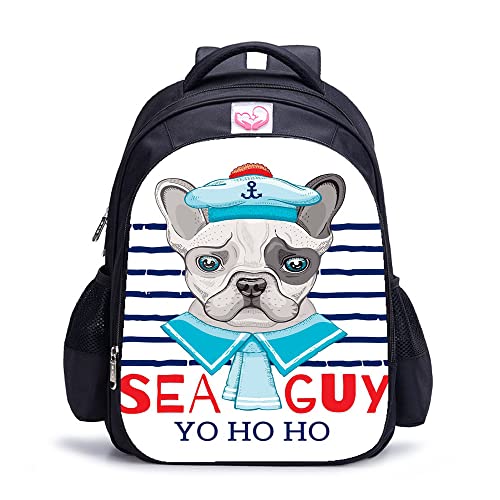 Sac à dos sport et voyage 41x28x12 cm motif animaux 3D pour école