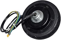 Vista 1 de Ruedas de repuesto para scooter, scooter eléctrico, motor de movilidad de scooter de 5.5 pulgadas, imán permanente de alto rendimiento, motor