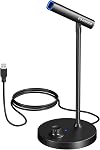 Aokeo USB Condenser Microphone, 192kHZ/24bit Professional PC Streaming Podcast Cardioid Microphone Kit with Boom Arm, Shock Mount, Pop Filter, for Recording, Gaming, YouTube,Meeting, Discord