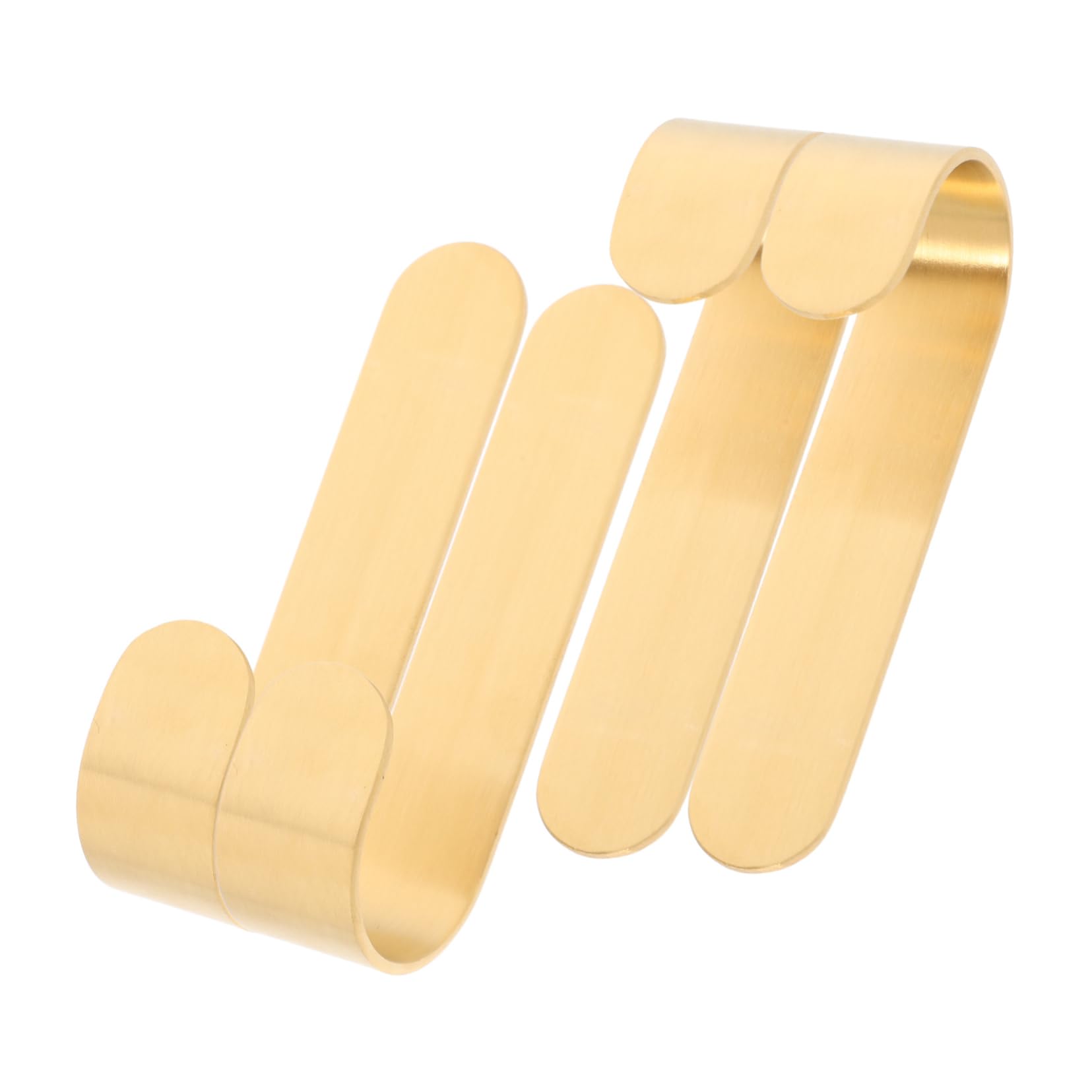 4pezzi Gancio in Ottone Per Appendiabiti Ganci Da Parete Per Bagno Ganci Decorativi Dorati Per Asciugamani e Vestiti Montaggio Parete Colla