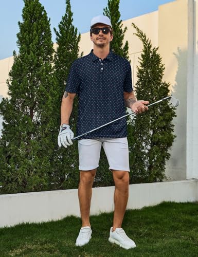 Polos divertidos para hombre, camisetas de golf de manga corta con cuello polo, secado rápido, camisetas de rendimiento para golf, regalos para hombres miniatura 2